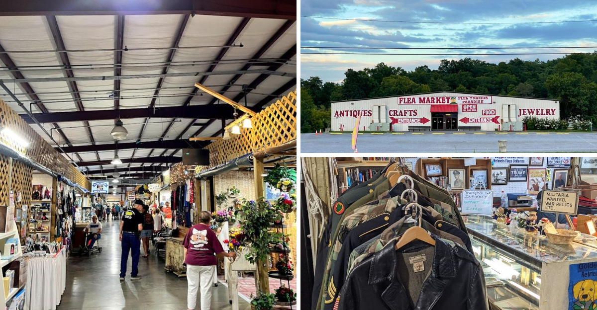 This huge indoor Tennessee flea market is packed with the coolest finds for dirt cheap