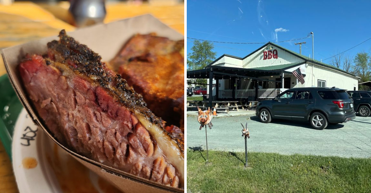 This humble Virginia BBQ spot serves brisket thats well worth the drive