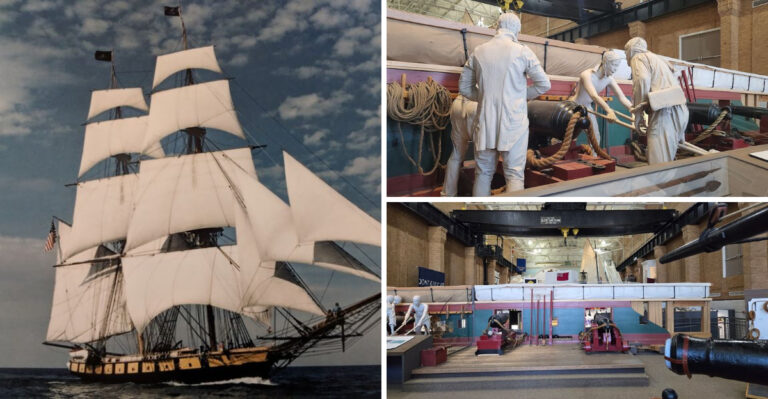 This lakeside maritime museum in Pennsylvania is home to a legendary historic warship