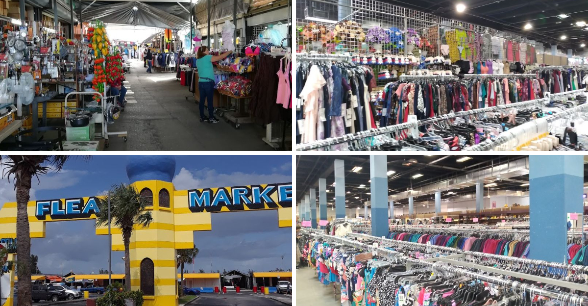 This massive 55 acre flea market in Florida features more than 700 different merchants