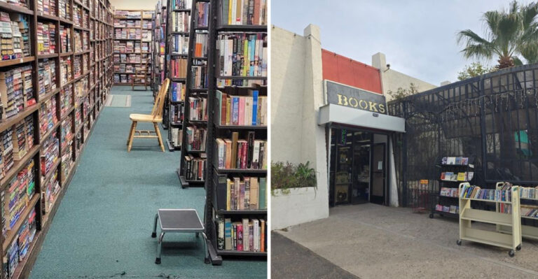 This massive Arizona warehouse of books is a dream destination for every book lover