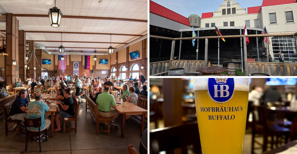 This massive Bavarian beer hall in New York feels like a trip to Germany without leaving the state