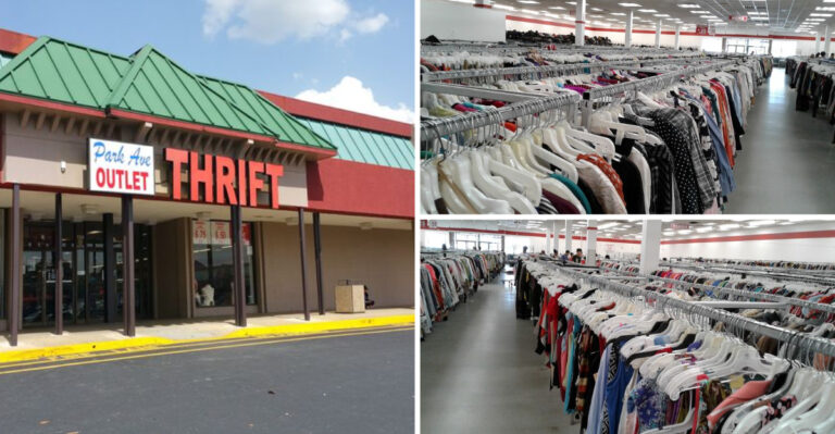 This massive Georgia thrift store lets you build an entire wardrobe for around $50