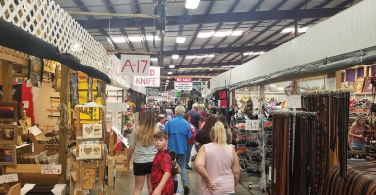 This massive Tennessee flea market is so huge, treasure hunters say it takes all day to explore