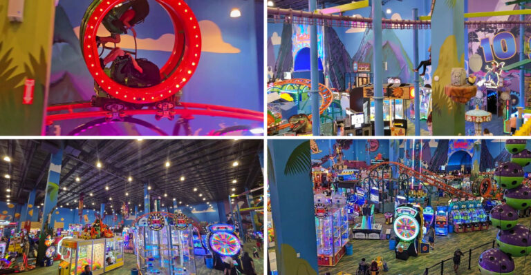 This massive Texas indoor amusement center is packed with nonstop fun for all ages