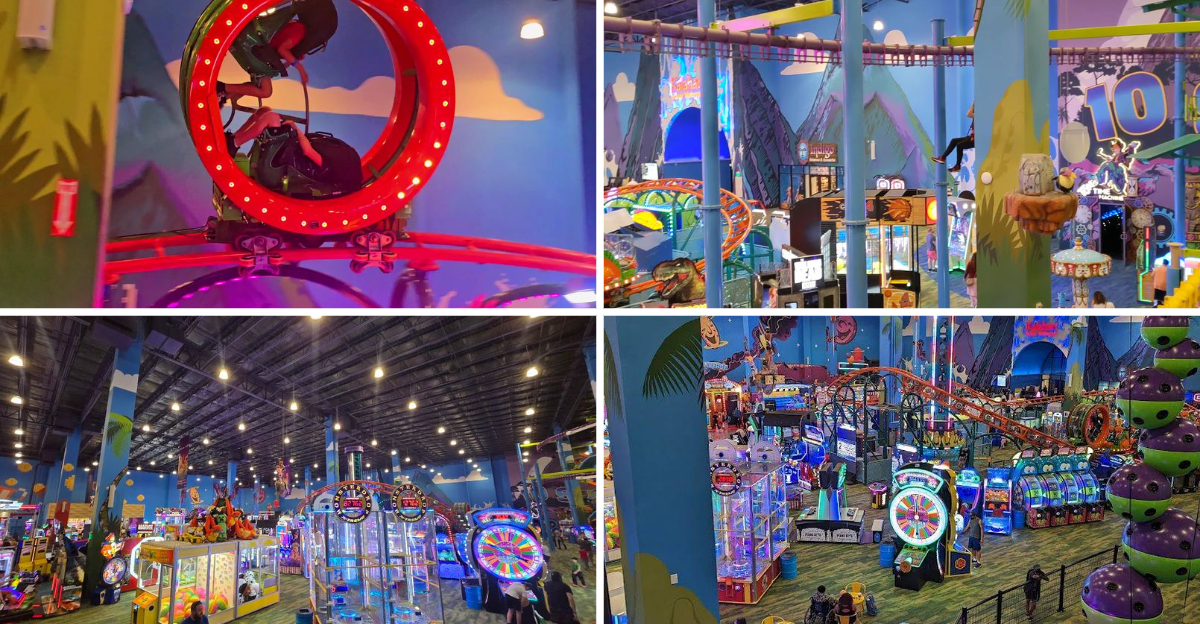 This massive Texas indoor amusement center is packed with nonstop fun for all ages