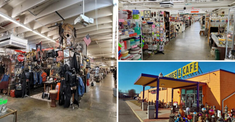 This massive Virginia antique mall is the kind of place where you’ll completely lose track of time