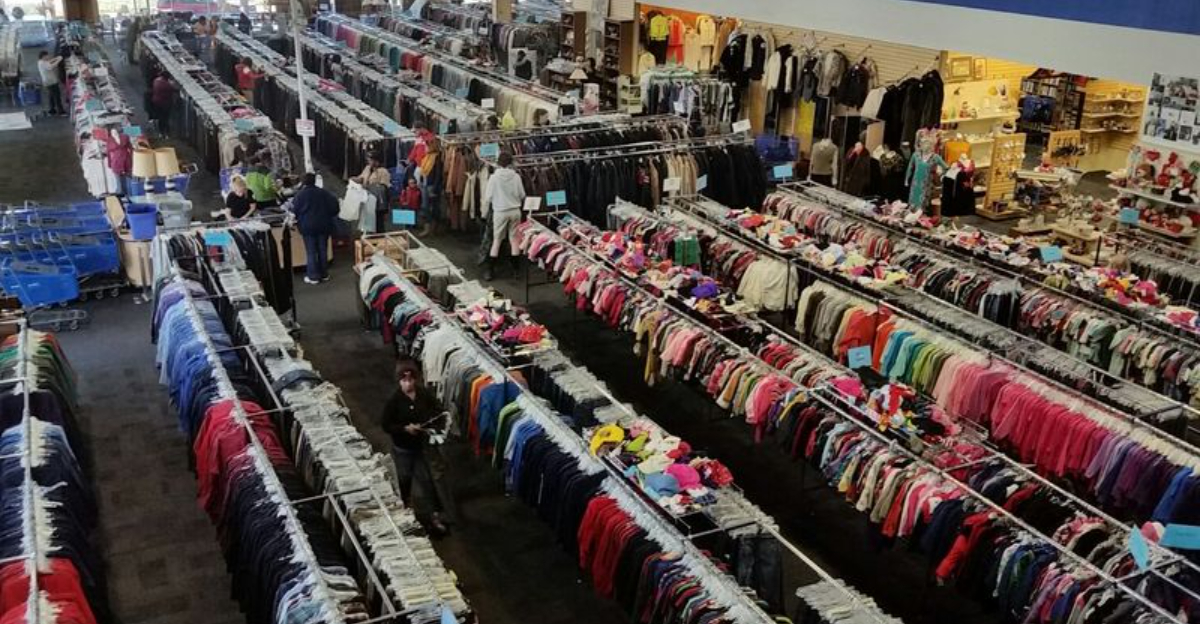 This massive Virginia thrift store lets shoppers fill an entire cart for only 27