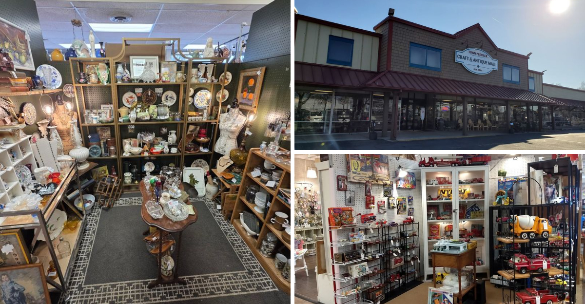 This massive antique store in Michigan is so huge it takes nearly all day to