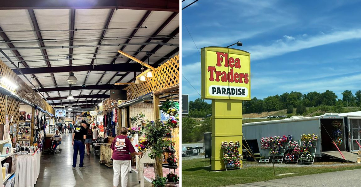 This massive indoor Tennessee flea market is the kind of place where you can lose yourself for hours