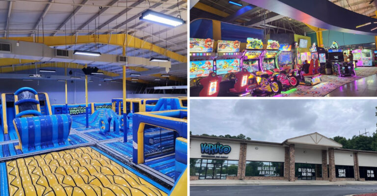 This massive indoor amusement center in Georgia is packed with nonstop family fun