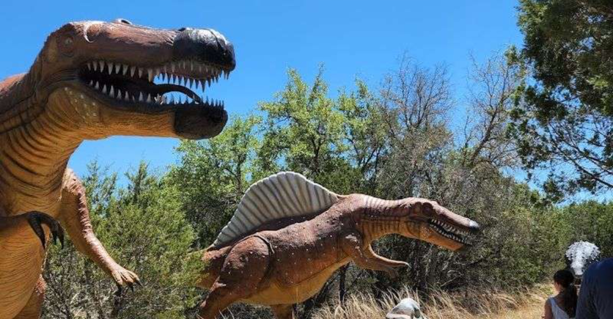 This massive outdoor museum in Texas feels like stepping into Jurassic World