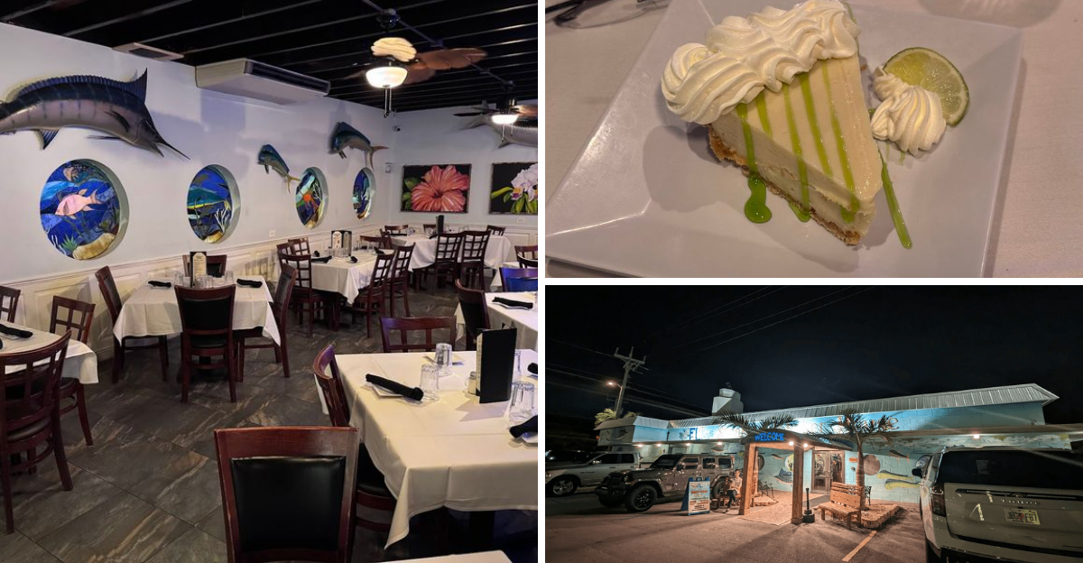 This nautical inspired Florida steakhouse is famous for a key lime pie locals cant stop talking about