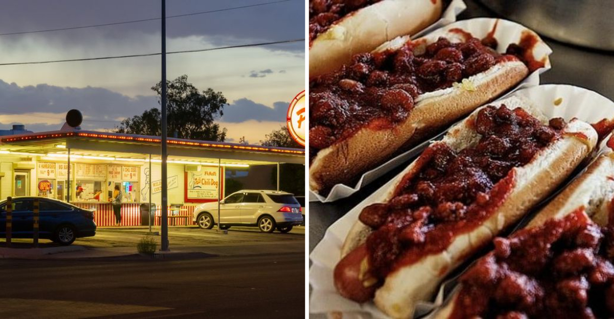 This nostalgic Arizona drive in has been serving legendary chili dogs since the 1970s