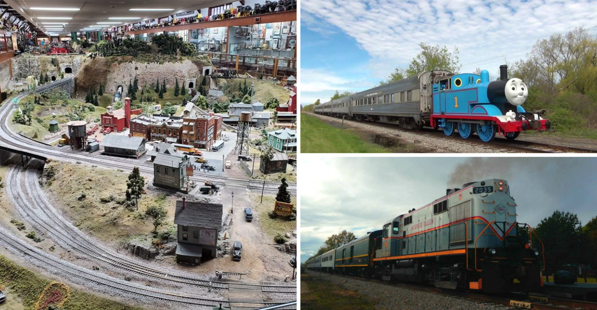 This nostalgic New York train museum is the perfect day trip for both kids and adults