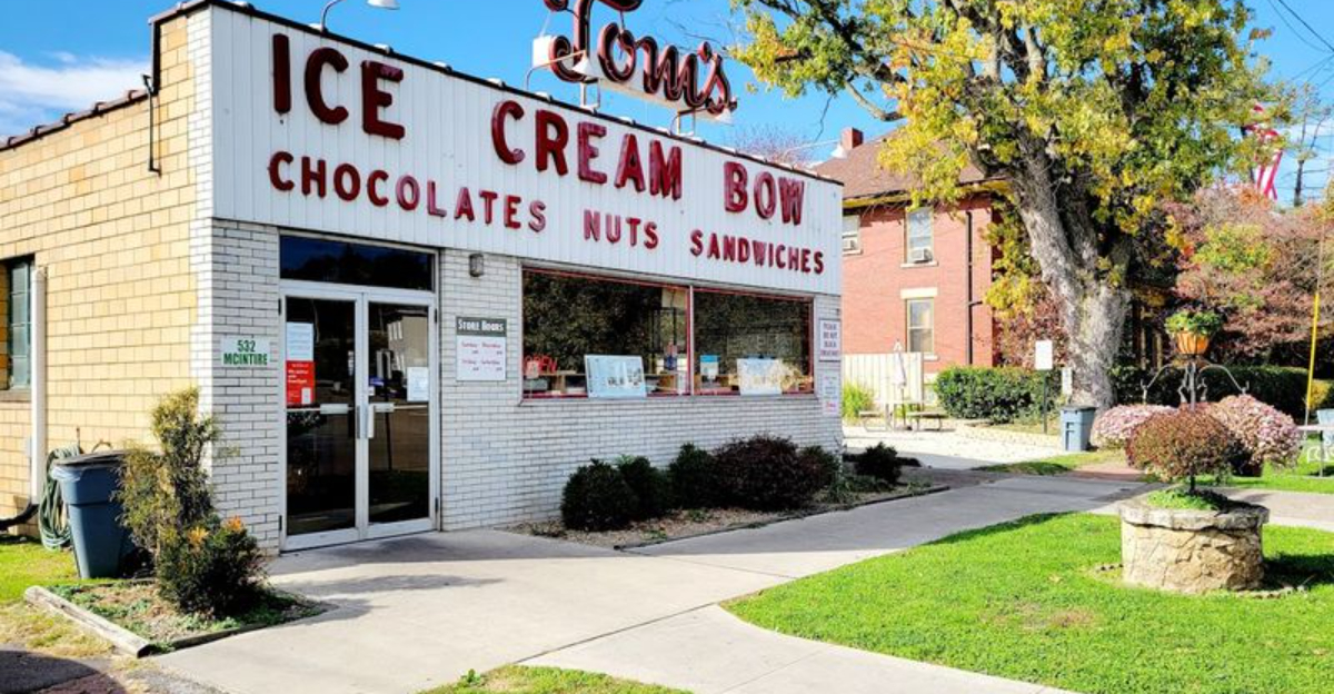 This old fashioned Ohio ice cream shop has been a beloved local favorite since 1948