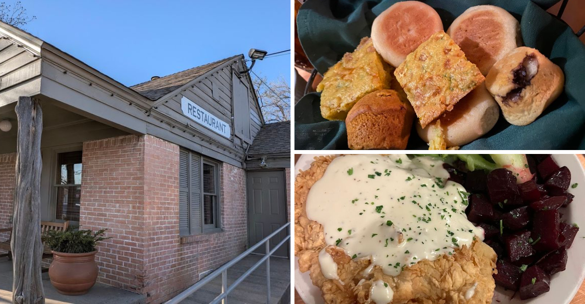 This old fashioned Texas restaurant feels just like eating in grandmas kitchen again