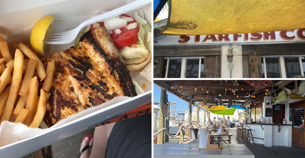 This old-school Florida seafood shack serves grouper sandwiches that are worth the drive
