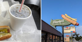 This old-school drive-in in Illinois serves milkshakes that are some of the best you’ll ever try