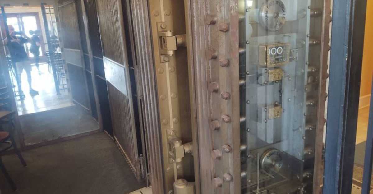This one of a kind Illinois restaurant lets you dine inside a real bank vault