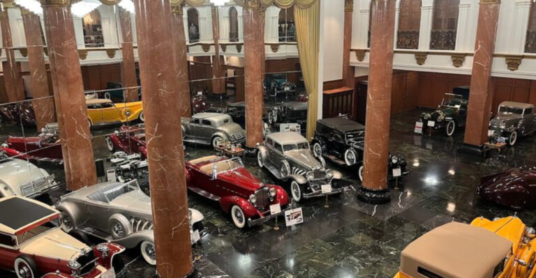This one-of-a-kind car museum in California feels like stepping into another era