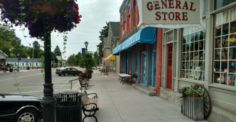 This quiet Michigan village looks like something from a Hallmark film