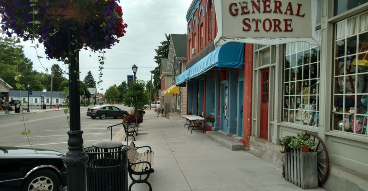 This quiet Michigan village looks like something from a Hallmark film