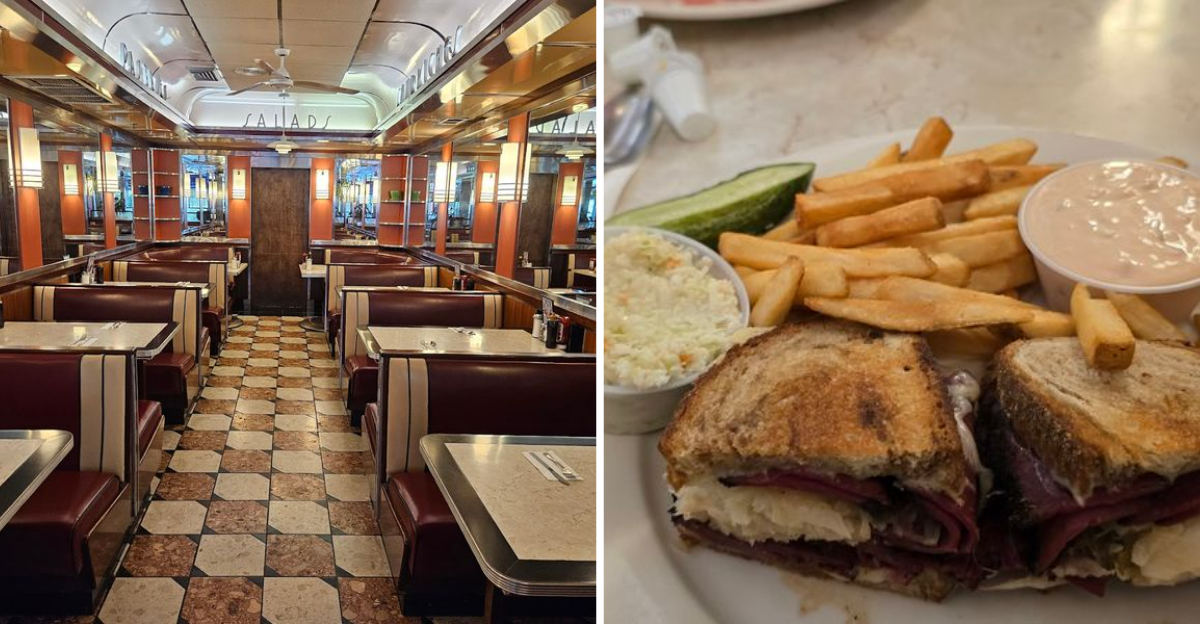 This retro New York diner feels like stepping onto the set of Happy Days