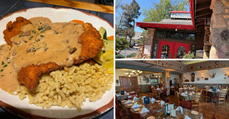 This rustic German eatery in Colorado serves incredibly authentic schnitzel