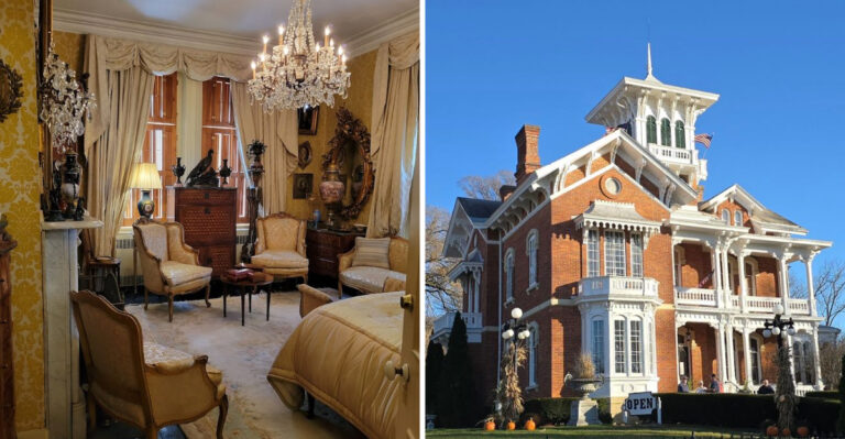This stunning 1857 mansion in Illinois looks like it belongs in a fairy tale