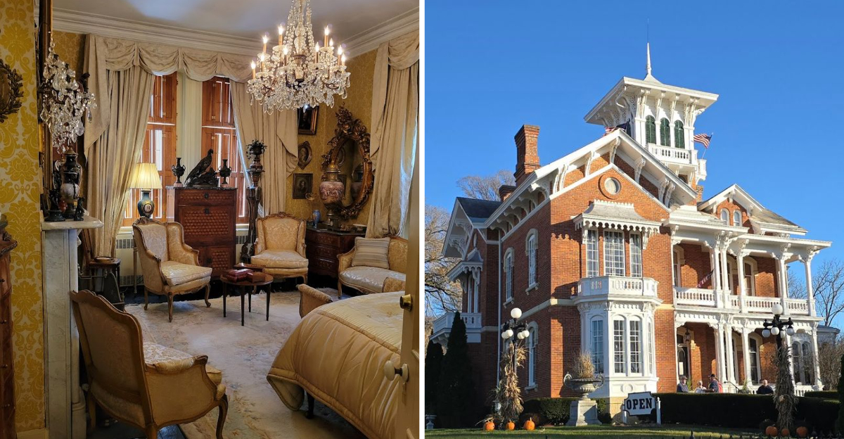 This stunning 1857 mansion in Illinois looks like it belongs in a fairy tale