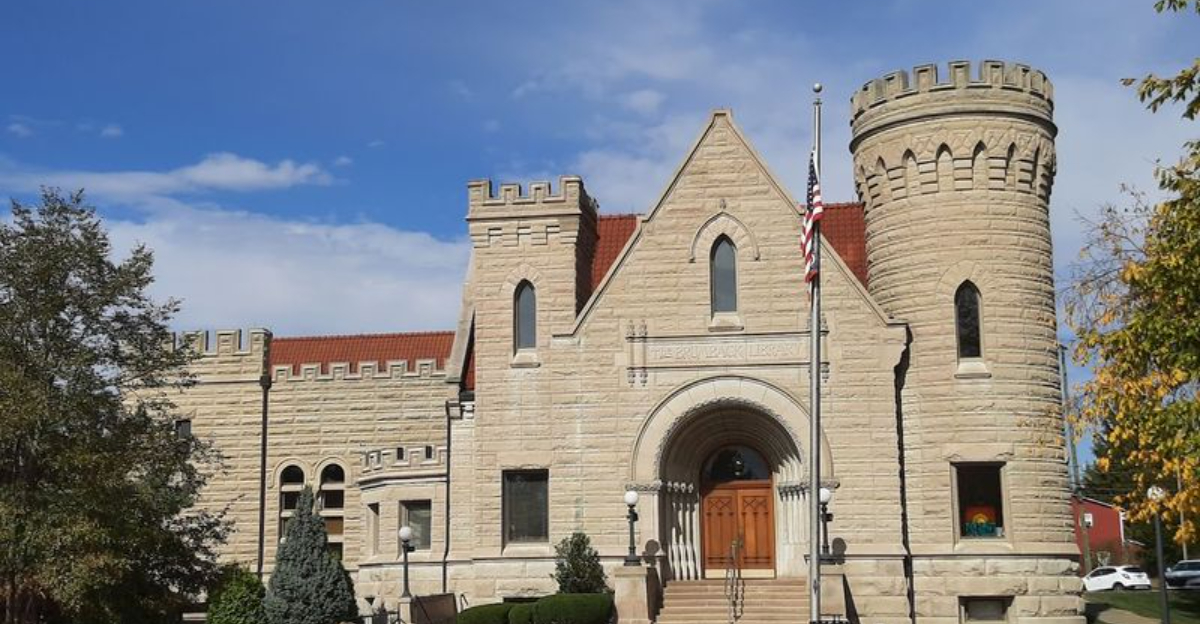 This stunning library castle in Ohio looks like it came straight out of a fairytale