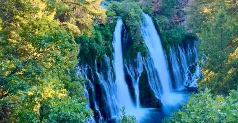 This surreal 129-foot California waterfall looks like something straight out of a dream