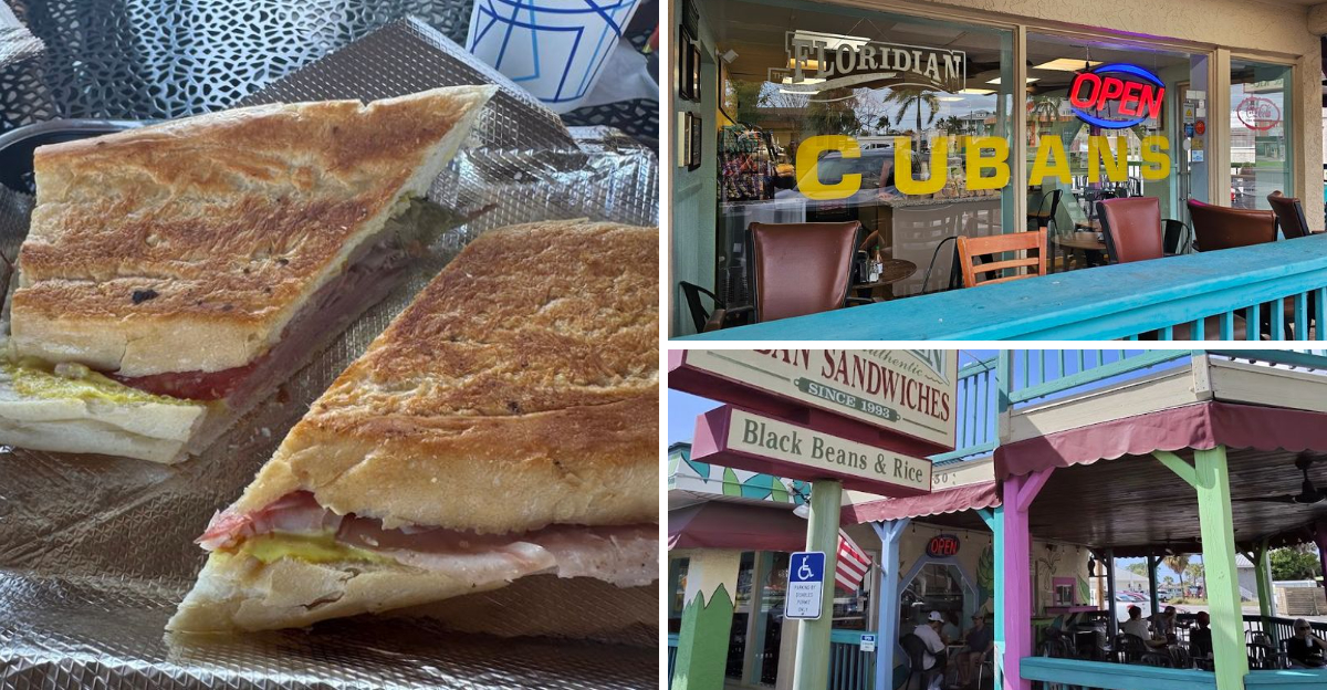 This tiny Florida restaurant is famous worldwide for its massive 12 inch Cuban sandwich