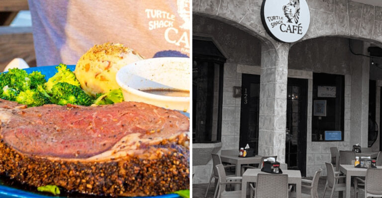 This tiny Florida seafood joint surprisingly serves some of the best prime rib around