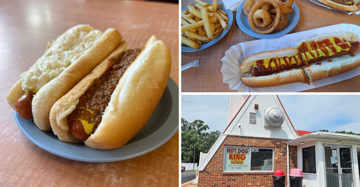 This tiny Virginia restaurant serves foot long hot dogs known far beyond the state