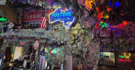 This unique Florida bar is tucked away on a small, secluded island