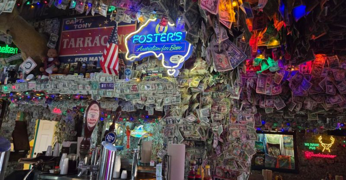This unique Florida bar is tucked away on a small, secluded island