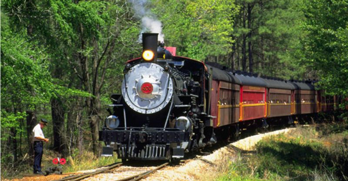 This whimsical Texas train ride feels like something straight out of a storybook
