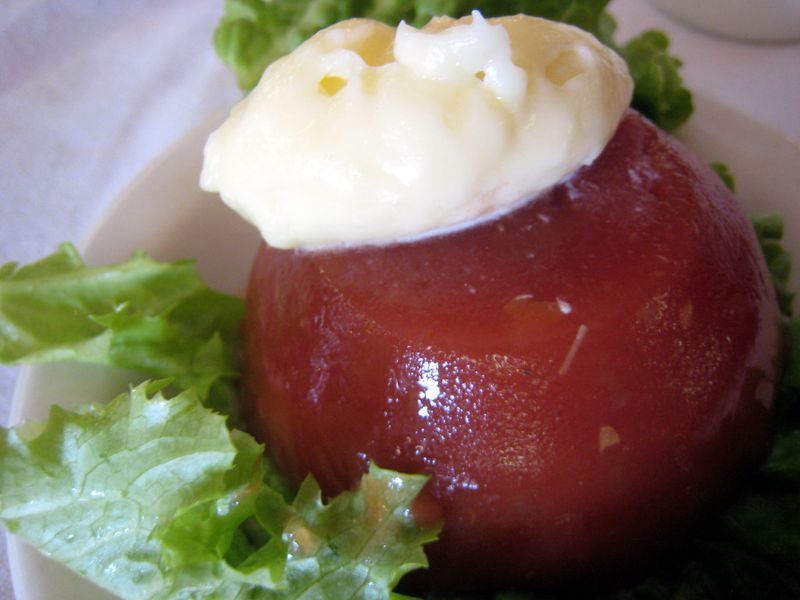 Tomato aspic