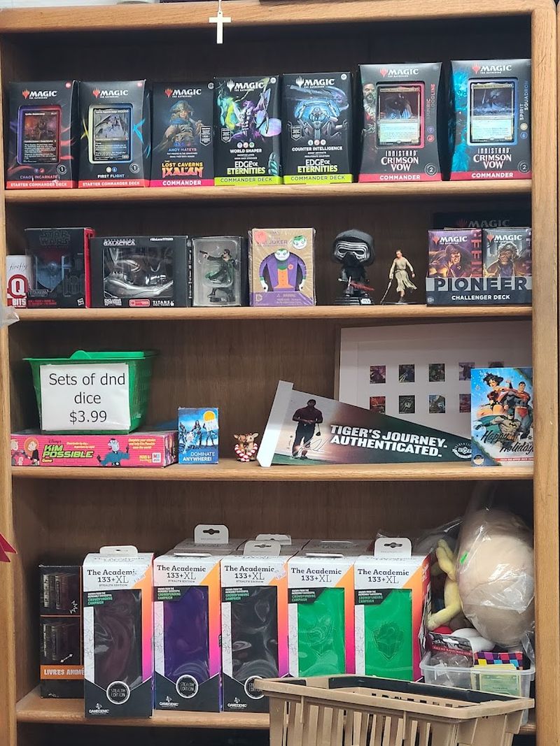 Trading Cards and Dice for the Game Enthusiasts