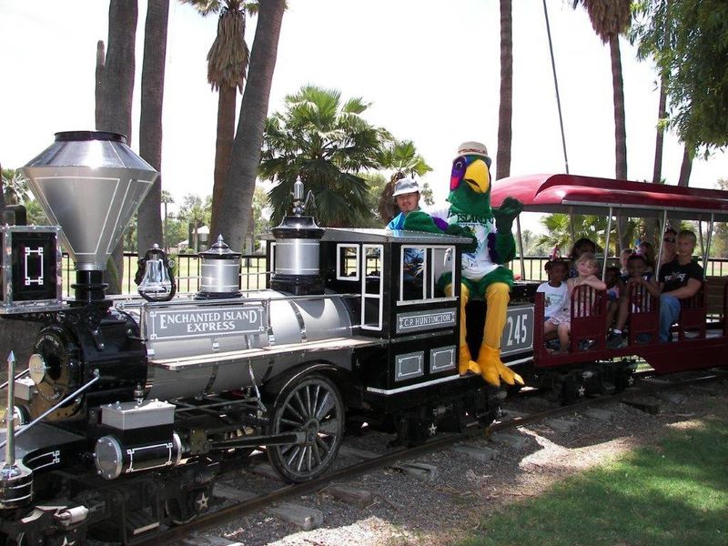 Train Ride Through the Enchanted Grounds