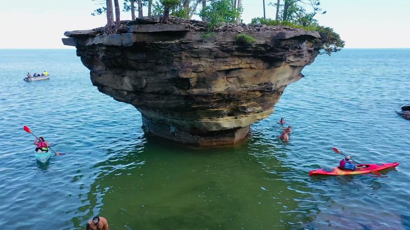 Turnip Rock - Port Austin, Michigan
