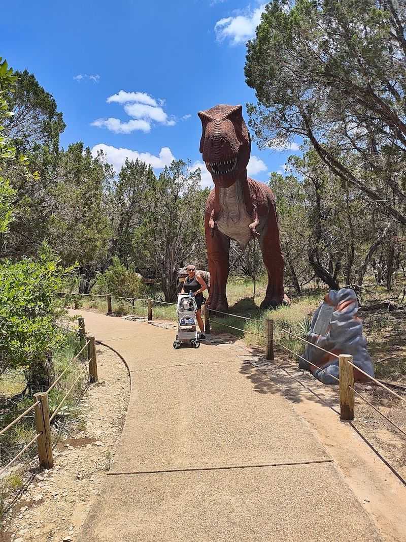Two Dinosaur-Themed Playgrounds