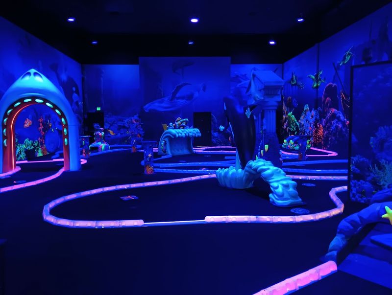 Two Mini Golf Courses for Double the Fun