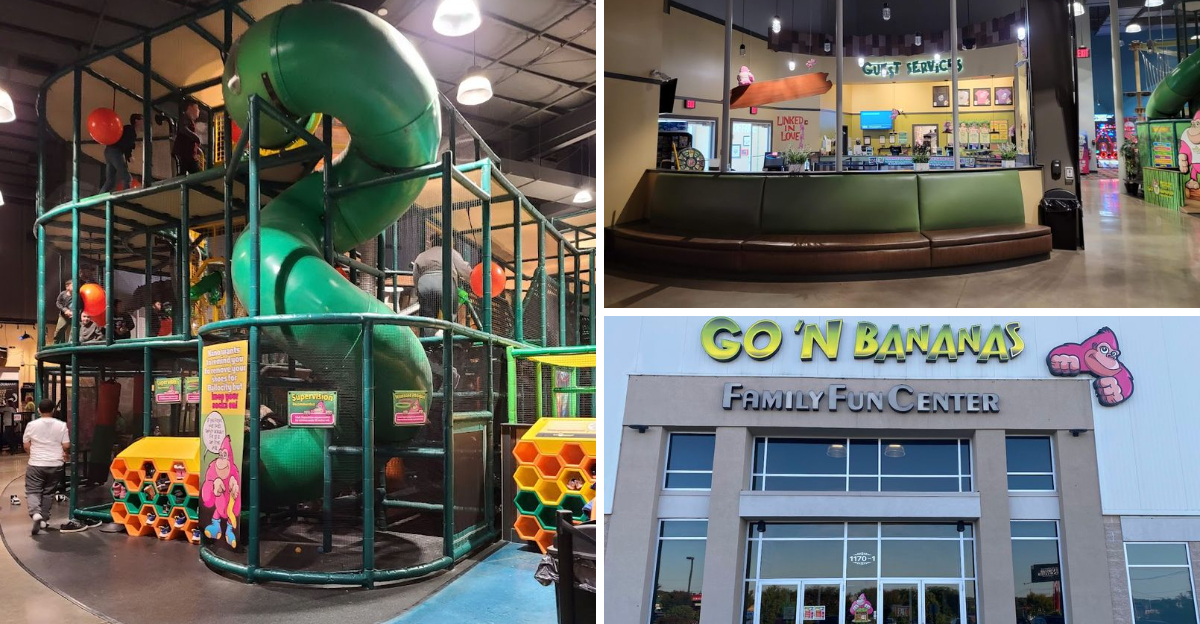 Unleash your inner child at this gigantic indoor amusement center in Pennsylvania