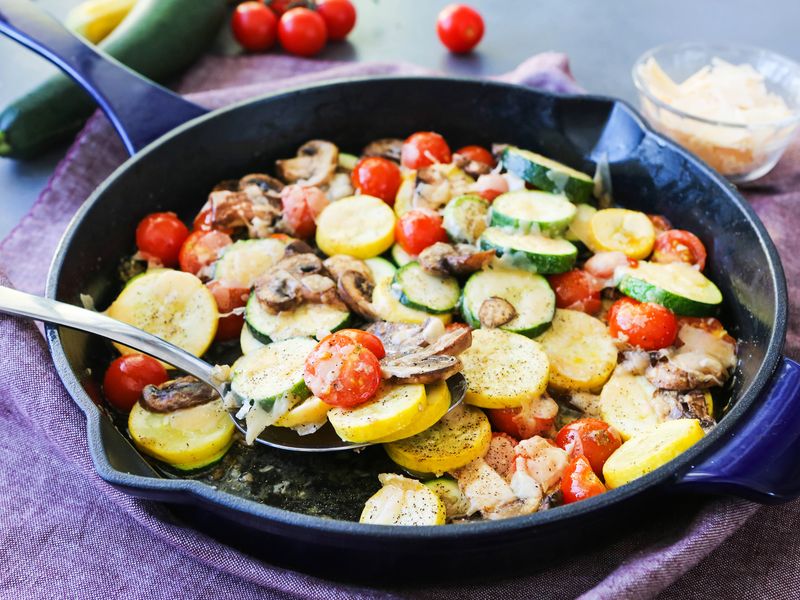 Vegetable skillet