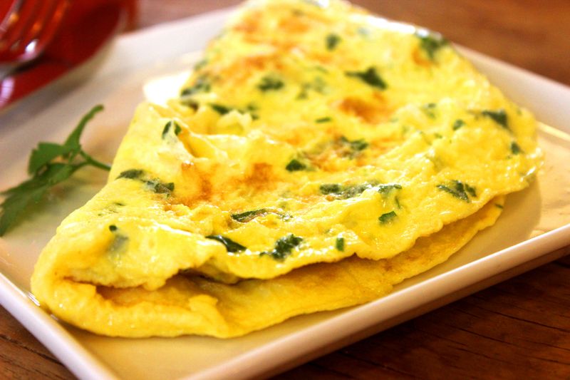 Vegetables - Veggie omelet