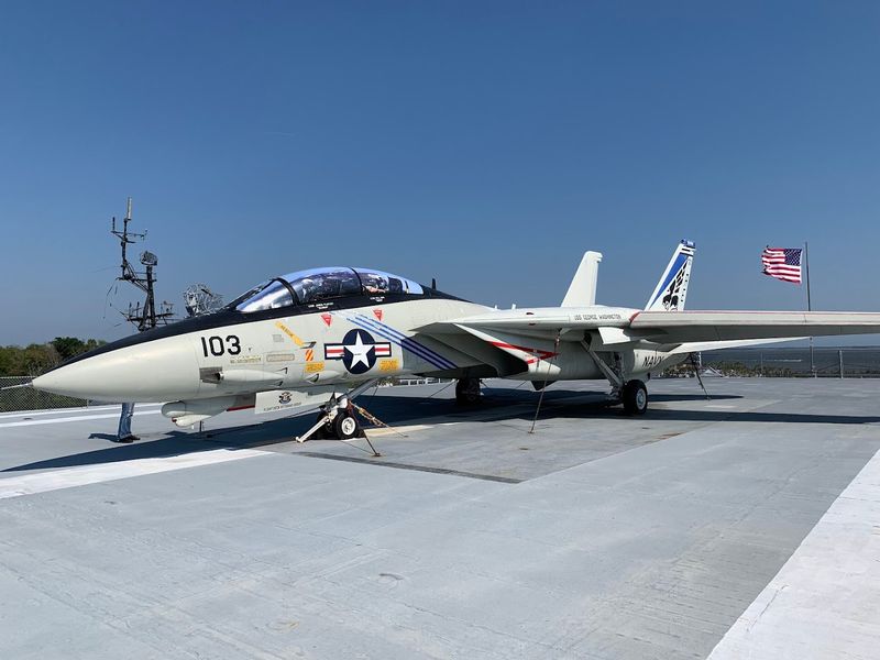 Vintage Naval Aircraft on the Hangar and Flight Decks