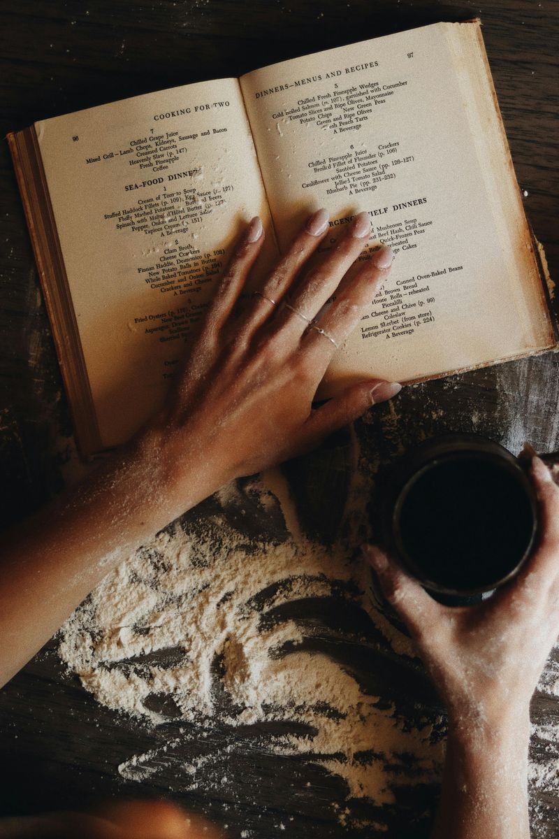 Vintage cookbook